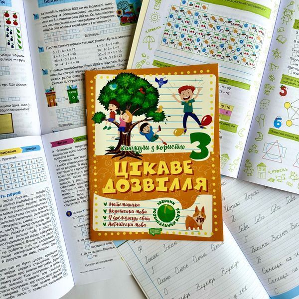 Учебный комплект для занятий летом с 3-го во 4-й класс (9 рабочих тетрадей и тренажёров) 134646 фото