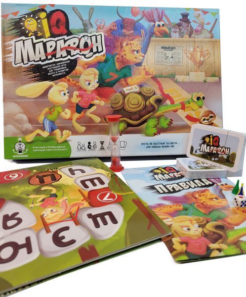 Игра большая настольная IQ Марафон Danko Toys 105929 фото