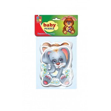 Дитяча настільна гра Бебі пазли. Лісові мешканці | Vladi Toys (VT1106-79) 108376 фото