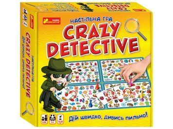 Настільна гра для дітей Crazy detective | Креатив 121704 фото
