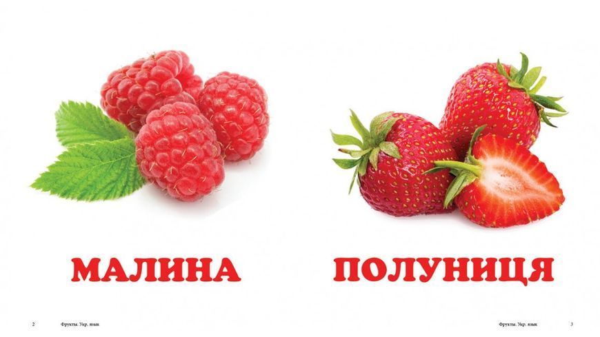 Книжка-малятко Фрукти | Навколишній світ | Пегас 71612 фото