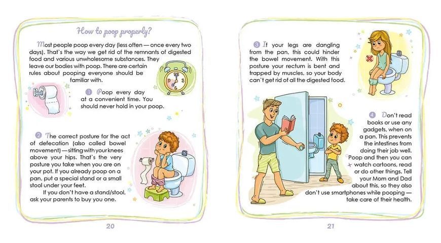 Енциклопедія для дітей Private needs explained to kids. Let&rsquo;s talk it out with parents and without | (англ) 124404 фото