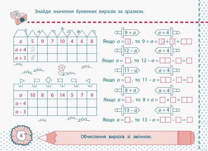 Робочий зошит Точилка. Математика 2 клас. Рівень 2. Таблиці додавання та віднімання чисел | АРТ 108590 фото