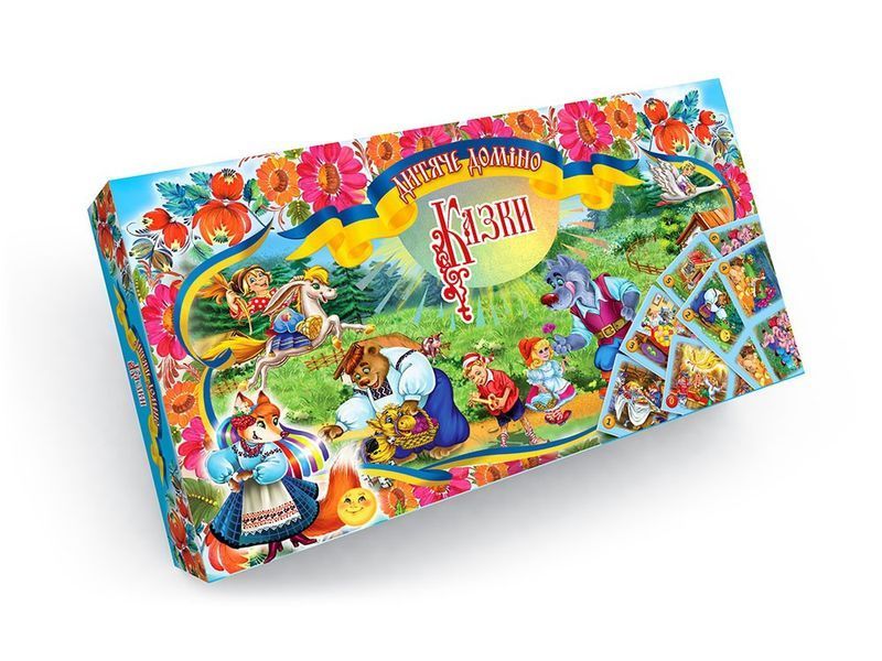 Развивающая игра Домино детское Danko Toys 66650 фото