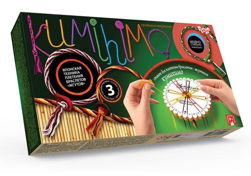 Набор для творчества Kumihimo (Кумихимо) Danko Toys 90954 фото