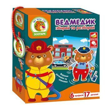 VT-2109-04 Гра з рухливими детал. Ведме 105685 фото