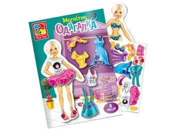 Магнітна гра "Блондинка" в папці VT3204-30 "Vladi Toys" 126542 фото