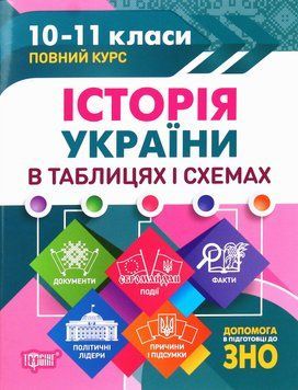 Навчальний довідник Історія України в таблицях і схемах. 10-11 класи | Торсінг 118229 фото