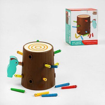 Розвиваюча магнітна гра Нагодуй пташеня | 4FUN Game Club Wood (20208) 126938 фото