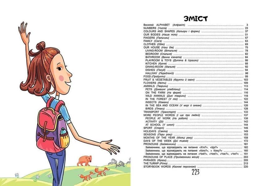 Словники для дітей: Про все на світі English для дітей 115399 фото