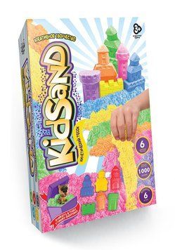 Кінетичний пісок KidSand 1 кг у коробці Danko Toys 97931 фото