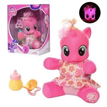 М'яка інтерактивна іграшка поні Lovely Pony (м'якотіла, зі звуками та підсвічуванням голови) 66241 110999 фото