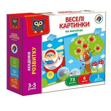 VT-5422-06 Магнітна гра Веселі картинки 104945 фото