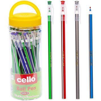 Ручка масляна Cello CL-568 синя 98749 фото