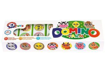 Настільна розвиваюча гра для дітей Доміно: ферма | TECHNOK TOYS (3312) 123226 фото