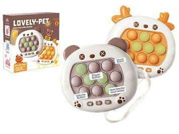 Дитяча портативна гра Pop-it. Lovely-pet з 4 режимами та підсвічуванням (JH 009) 130621 фото