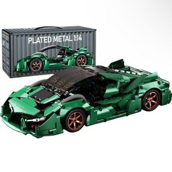 Конструктор автомобіль Lamborghini суперкар зелений 1:14 Technic JZH 019 136515 фото