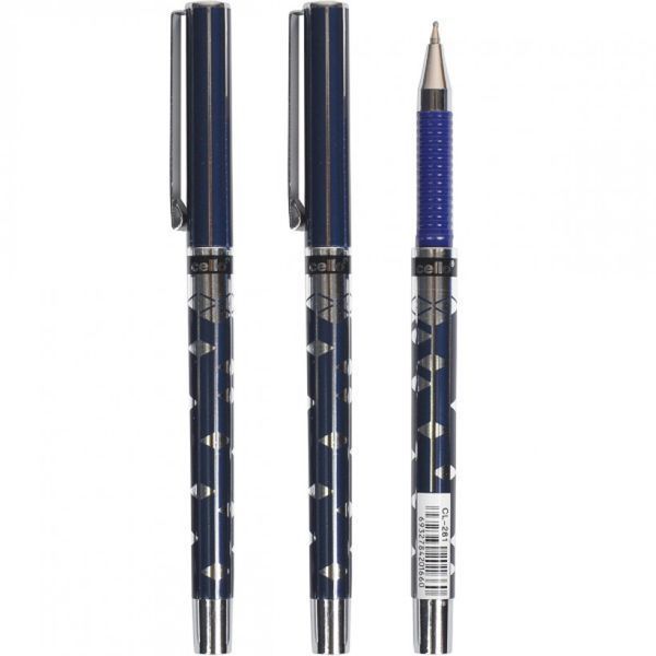 Ручка масляна Soft ink Cello 281 синя 108272 фото