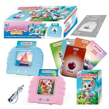 Картридер знань Wtoys 2 кольори, озвучування українською мовою, в коробці 135153 фото